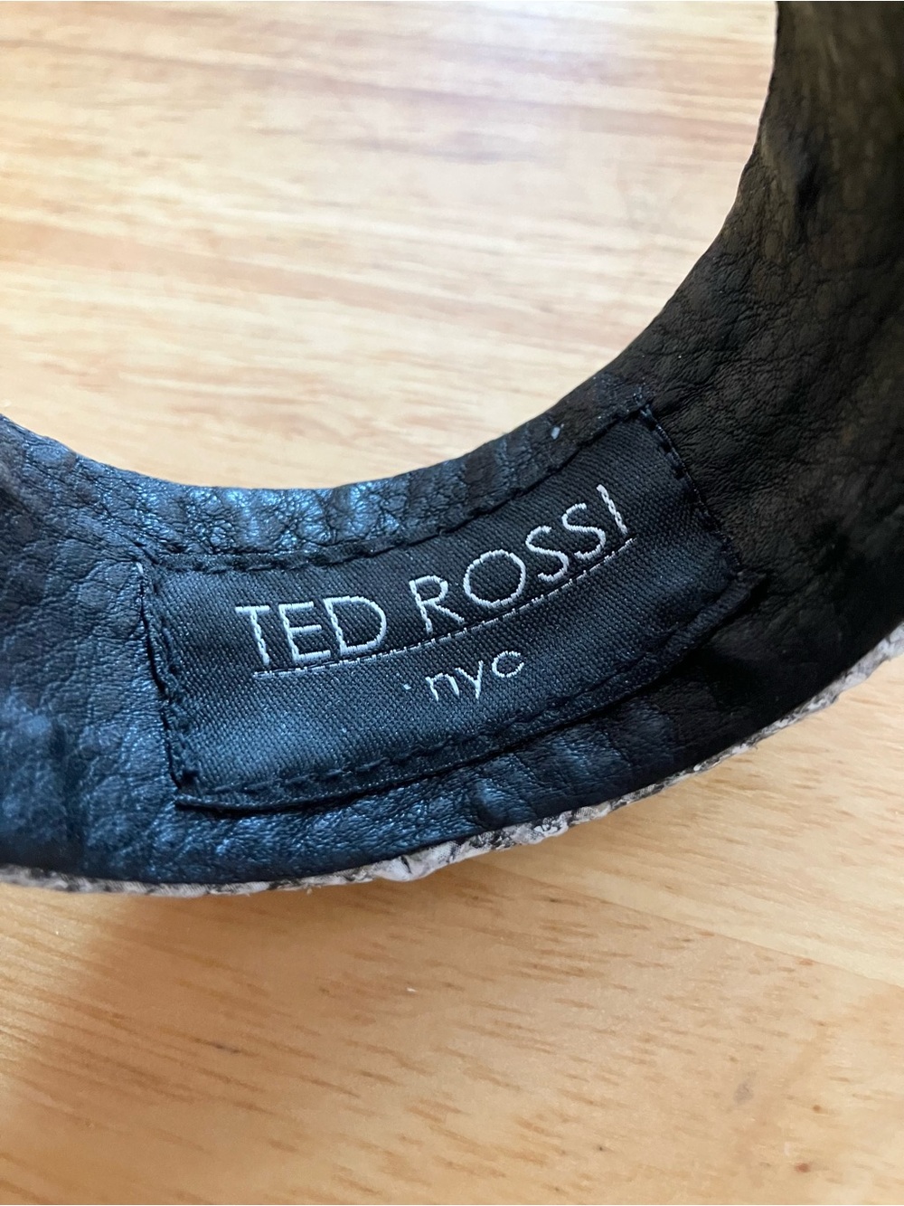 TED ROSSI NYC Python Bracelet - Picture 6 of 7